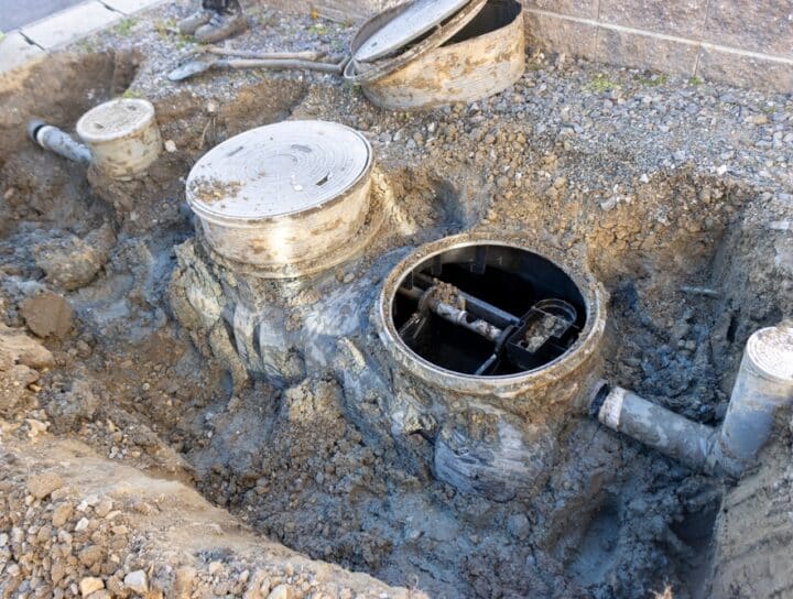 Oude septic tank verwijderen