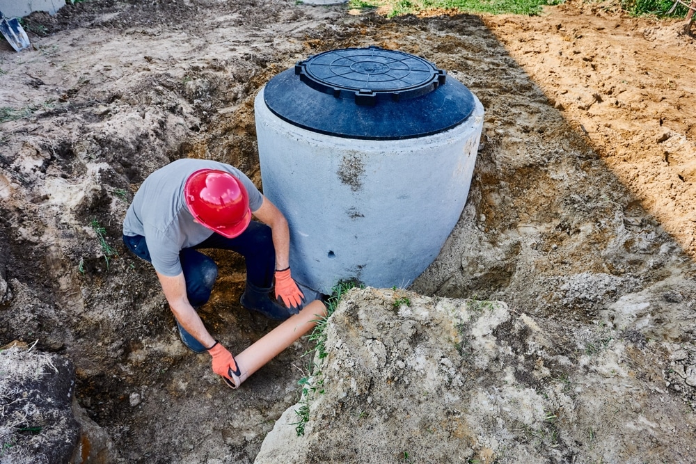 De eerste stap is de scheiding van het afvalwater